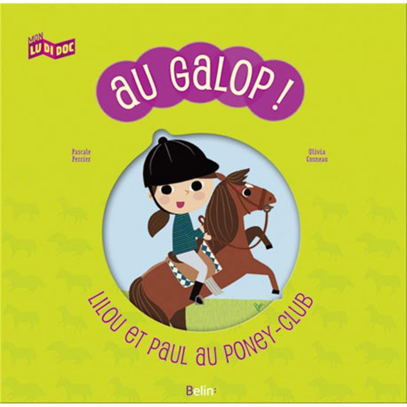 Au Galop : Lilou et Paul au poney-club - Belin
