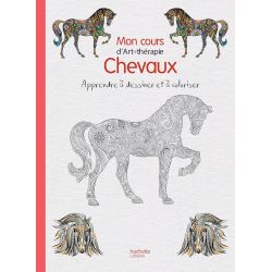 Art thérapie chevaux - Hachette