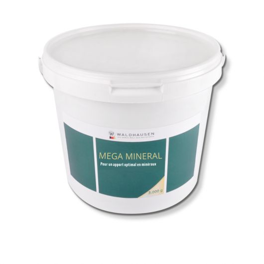 Minéraux et vitamines cheval Mega Minéral 3kg - Waldhausen Minéraux et vitamines cheval Mega Minéral 3kg - Waldhausen