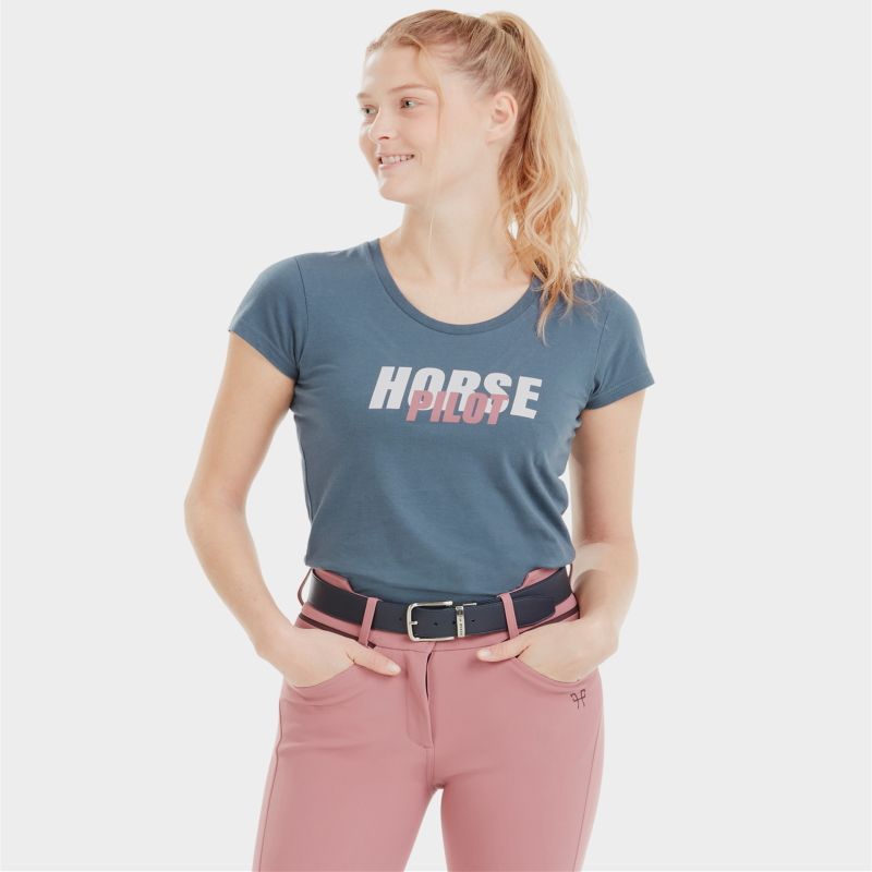Tee-shirt Femme Team 2023 - Horse Pilot