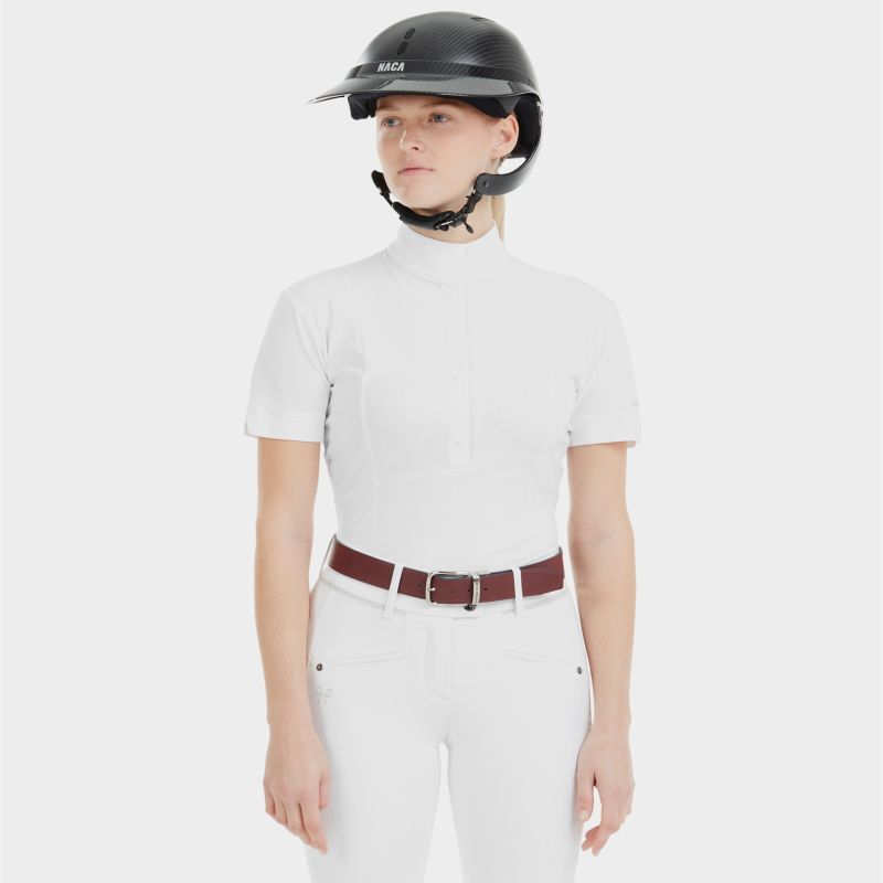 Chemise de concours Femme manches courtes Monica - Horse Pilot