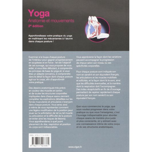 Yoga Anatomie et mouvements - Vigot