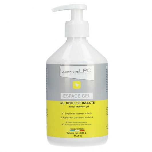 Répulsif anti-mouches cheval 500 ml Espace gel - Laboratoire LPC