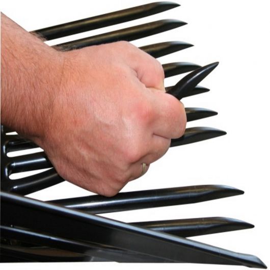 Fourche à copeaux cheval sans manche