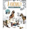 A cheval - L'album de coloriage - Delcourt