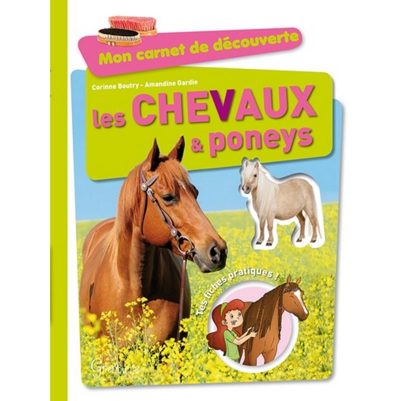 Mon carnet de découverte Les chevaux & poneys - Grenouille Editions