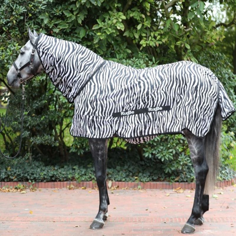 Chemise anti-mouche cheval avec couvre-cou Zebra 