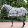 Chemise anti-mouche cheval avec couvre-cou Zebra 