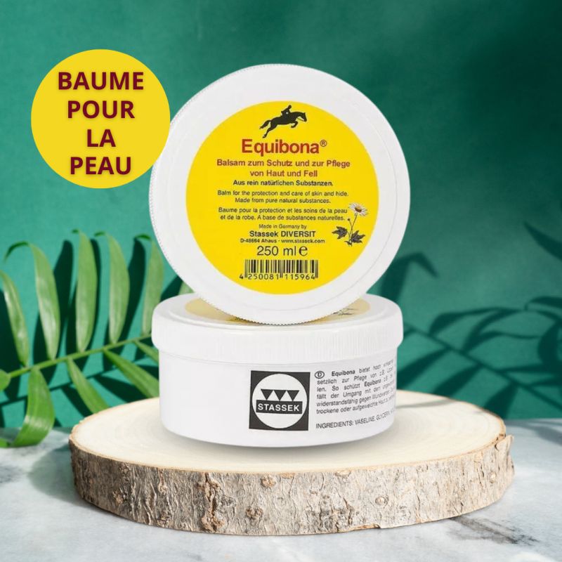 Pommade hydratante 250 ml Equibona - Stassek