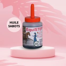 Huile sabot avec pinceau 450 ml EquiSTEP - Stassek