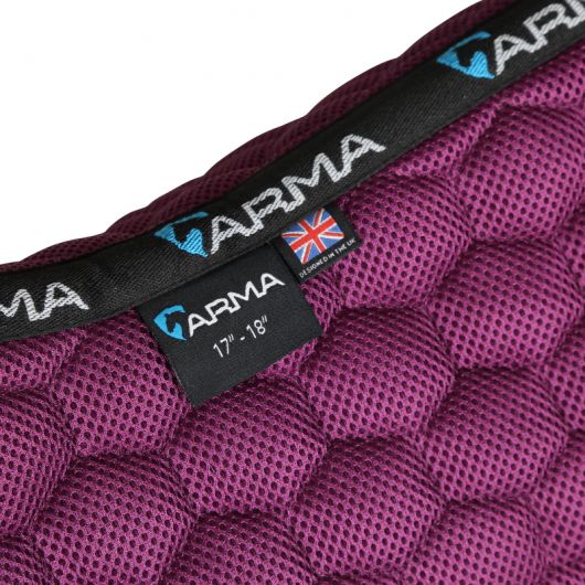 Tapis De Selle ARMA Pour Cheval - Matelassé, Respirant UltraDri - Protection Dos, évite Frottements