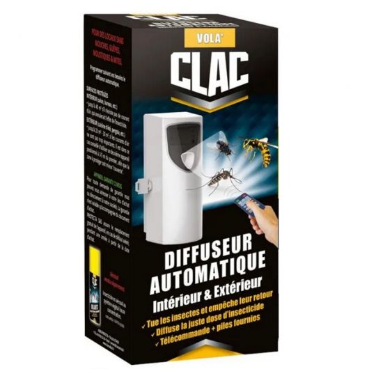 Diffuseur automatique anti-insectes cheval Vola'Clac Diffuseur automatique anti-insectes cheval Vola'Clac