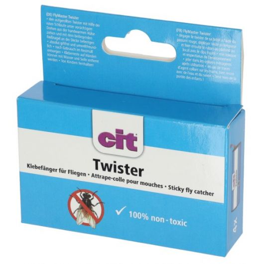 Rubans attrape-mouches cheval x4 Cit Twister