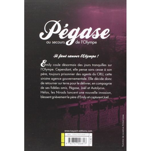 Pégase Tome 2 : Pégase au secours de l'Olympe : Bayard Jeunesse