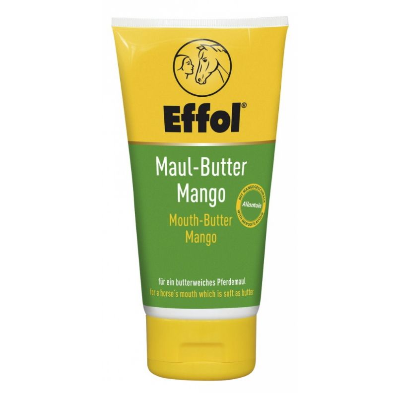 Beurre décontractant pour la bouche cheval commissure des lèvres mangue 150ml Effol - Equestra