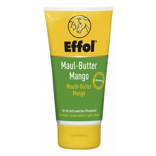 Beurre décontractant pour la bouche cheval commissure des lèvres mangue 150ml Effol - Equestra