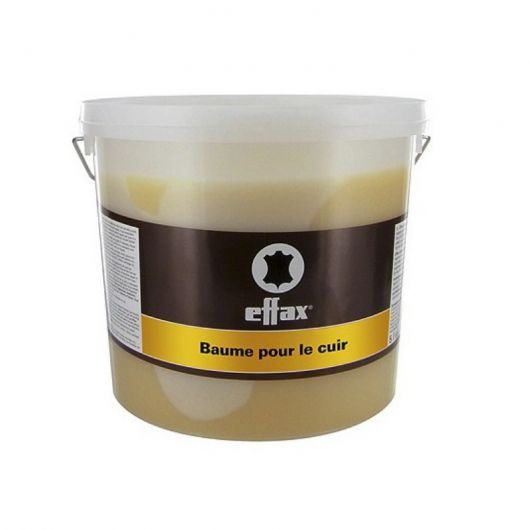 Baume pour cuir équitation incolore Effax 5L - Equestra