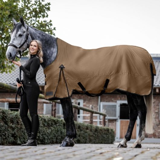 Couverture imperméable cheval Arctic encolure haute 200 g - Waldhausen