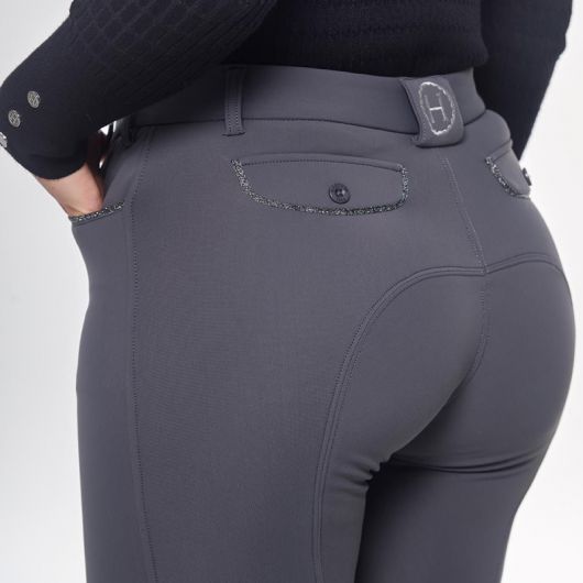 Pantalon équitation femme déperlant doublé polaire Jaipur - Harcour
