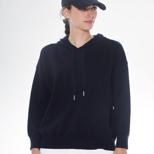 Sweat à capuche équitation femme Swanta - Harcour