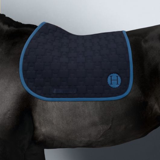 Tapis de selle cheval Salvia - Harcour Tapis de selle cheval Salvia - Harcour