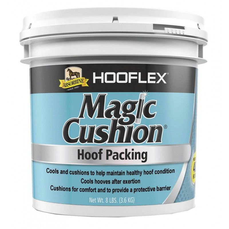 Hooflex Magic Cushion - Soin sabot cheval antibactérien et refroidissant - Absorbine