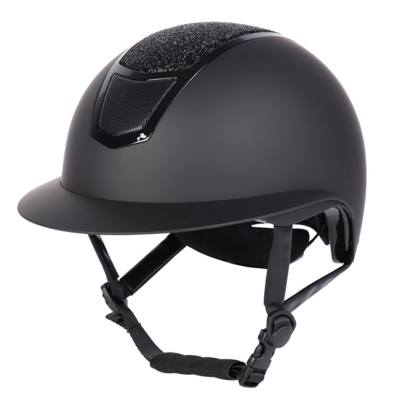 Casque équitation femme Mont Blanc Grande Visière Sparkle - Harry's Horse