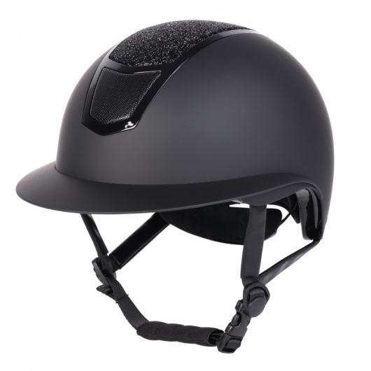 Casque équitation femme Mont Blanc Grande Visière Crystal- Harry's Horse Casque équitation femme Mont Blanc Grande Visière Sparkle - Harry's Horse