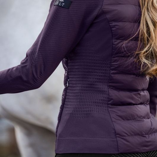 Veste équitation femme matelassée hybride Oregon - Waldhausen 