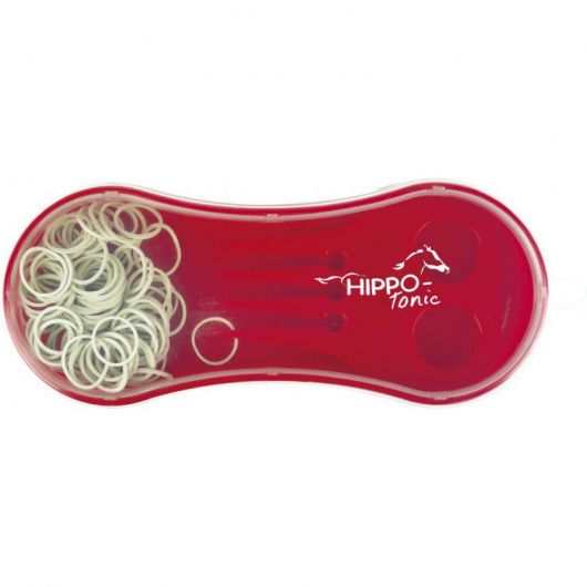 Brosse à nater cheval avec peigne et élastiques Brosse à nater cheval avec peigne et élastiques