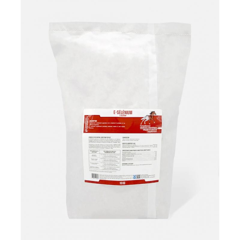 E Sélénium - cheval et vitamine E 10kg sac recharge - Reverdy