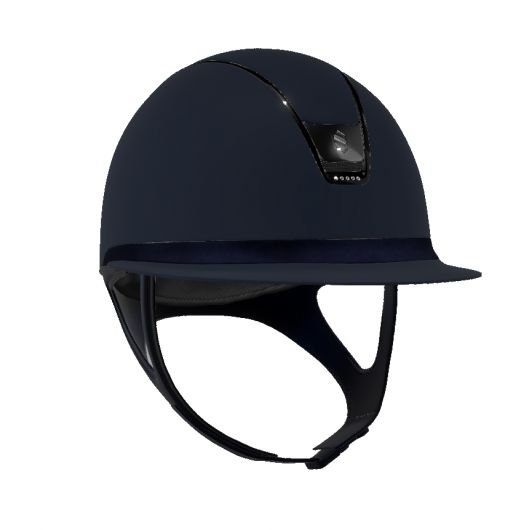 Casque équitation Miss Shield 2.0 5 Swarovski/ Chrome noir - Samshield Casque équitation Miss Shield 2.0 5 Swarovski/ Chrome noir - Samshield