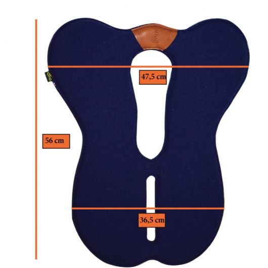 Amortisseur dos cheval feutre et laine Classique - Ronzon Legend 