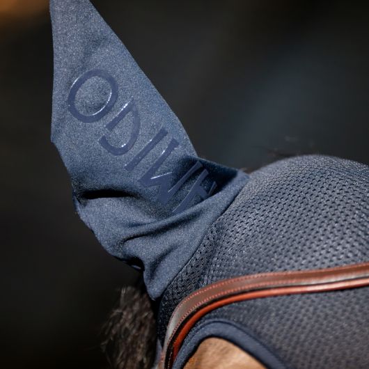 Bonnet anti-mouche cheval Amigo Ear Net - Horseware