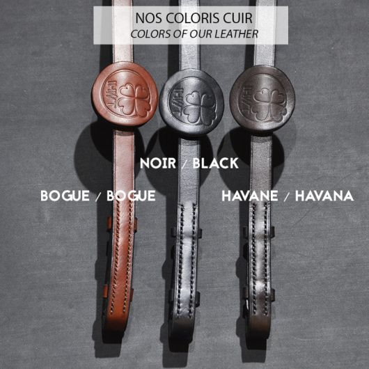 Bridon cheval cuir Evolution Contact - Ihwt 