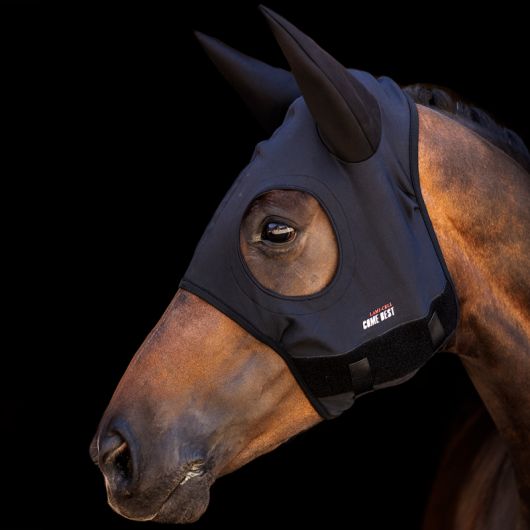 Masque cheval anti-stress avec oreilles Come Best Titanium - Lami Cell