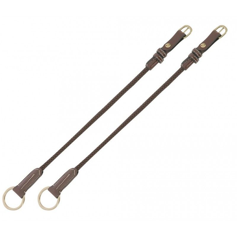 Montants de releveur cuir corde