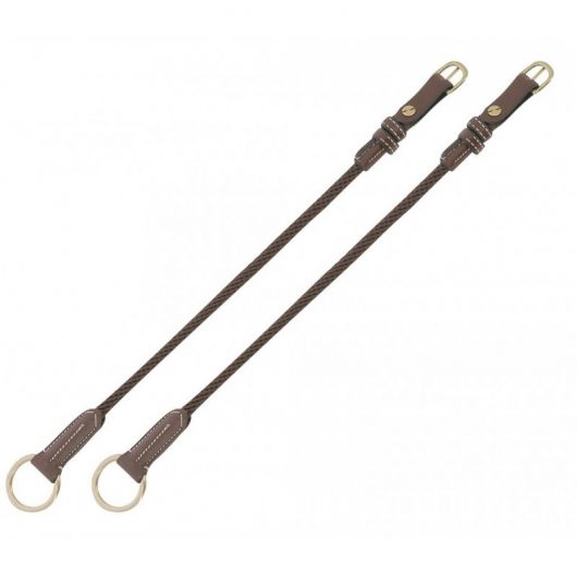 Montants de releveur cuir corde Montants de releveur cuir corde