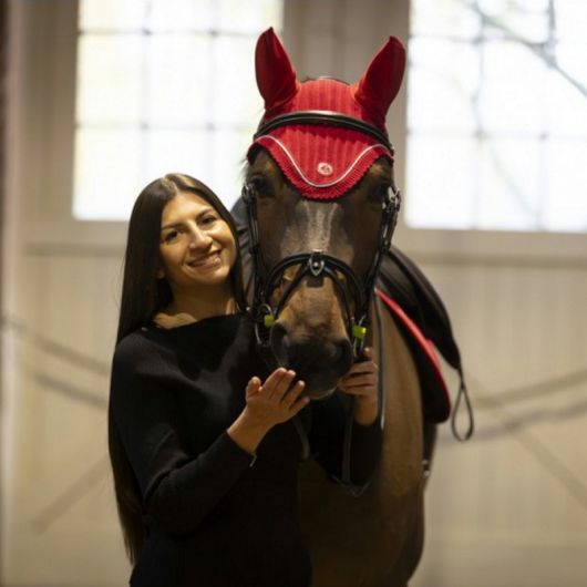 Bonnet anti-mouche cheval Luxin - Lami Cell Bonnet anti-mouche cheval Luxin - Lami Cell
