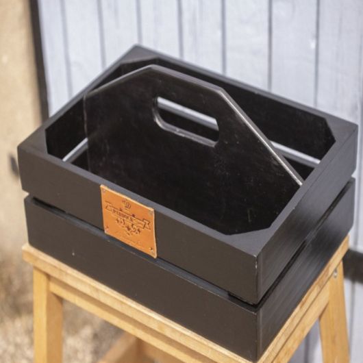 Boite de pansage cheval en bois Luxe - Paddock Sport