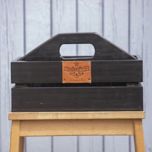 Boite de pansage cheval en bois Luxe - Paddock Sport