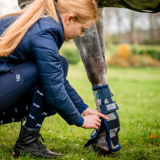 Guêtres anti-mouche et anti-UV cheval x2 Fly Boot - Horseware