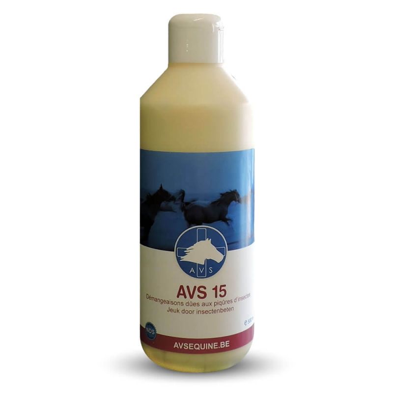Gel dermite cheval apaisant et restructurant AVS 15 - AVS 