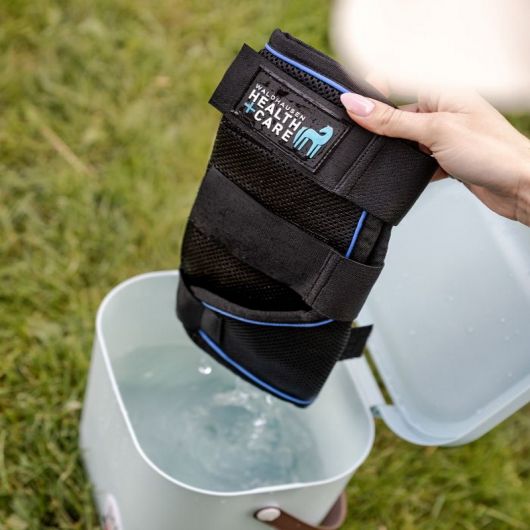 Guêtres rafraichissantes cheval Health + Care Ice Layer - Waldhausen