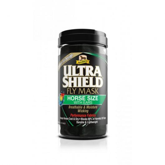 Masque anti-mouche et anti-UV cheval Ultra Shield - Absorbine