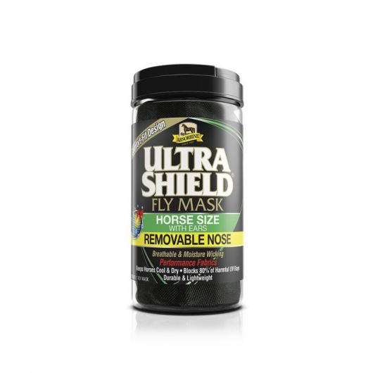 Masque anti-mouche cheval intégral Ultra Shield - Absorbine