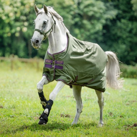 Couverture extérieur cheval avec couvre cou 0g Amigo Hero Ripstop Plus - Horseware