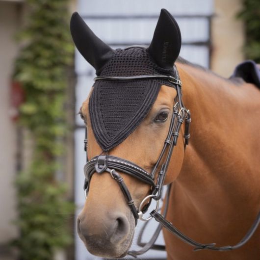 Bonnet anti-mouche anti-bruit cheval long Soundless - Paddock Sport