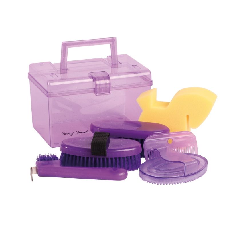 Mini boite de pansage enfant complet - Harry's Horse 