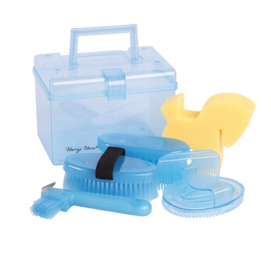 Mini boite de pansage enfant complet - Harry's Horse 